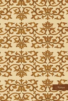Read online Notes: 6x9 Unruled Blank Notebook - Oriental Spiral Curve Wave Cross Frame Vine Plant Flower - Retro Brown Worn Out Vintage Seamless Pattern Cover. Matte Softcover and Cream Interior Papers. - NOT A BOOK | ePub