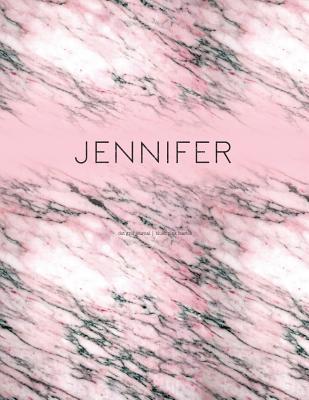 Read Jennifer - Dot Grid Journal, Blush Pink Marble: 8.5 X 11 Notebook - NOT A BOOK file in ePub