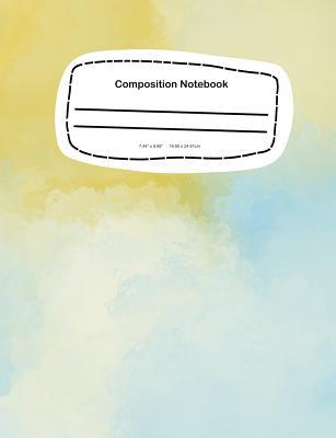 Download Composition Notebook: 7.44 x 9.69, 18.90 x 24.61cm - Wide Rule School Notebook Journal -  file in PDF